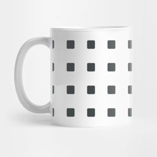 Abstract Polygon Orange Flower Mug